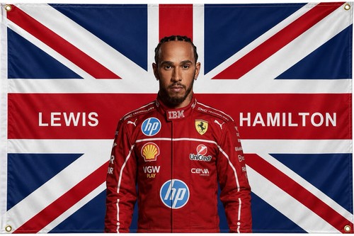Lewis hamilton flag - lewis,