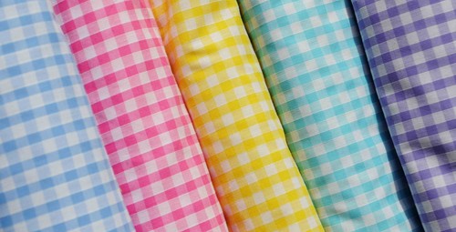 Check gingham fabric - 1/4",