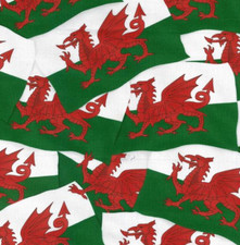 Nutex Welsh Flag  Cotton