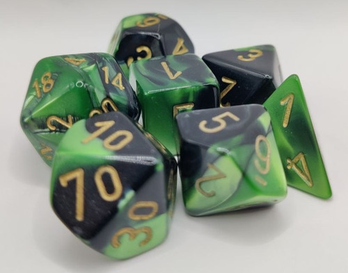 Chessex gemini black - gemini, &