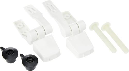 Toilet seat hinge - toilet,