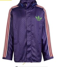 Adidas Adicolor 70s Jacket Shiny Wet Look New Tags Monogram xxl