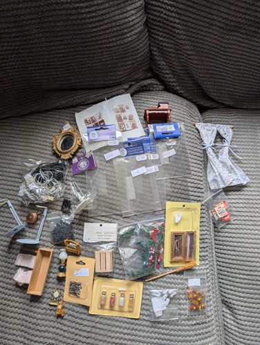 Dolls house new and - house, used