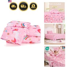 Kids Twin Sheet Set Unicorn -