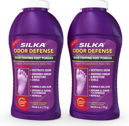 Odor fighting foot powder - fighting,