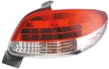 Back Rear Tail Lights Lamps Red-Clear Crystal-Look LED Pair For Peugeot 206