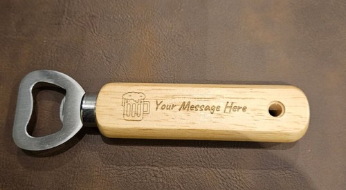 Personalised wooden bottle - personalised,