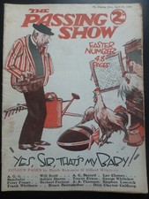 UK Story Paper – THE PASSING SHOW No. 608, April 10, 1926, Easter Number