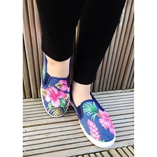 Womens Ladies Canvas Fashion