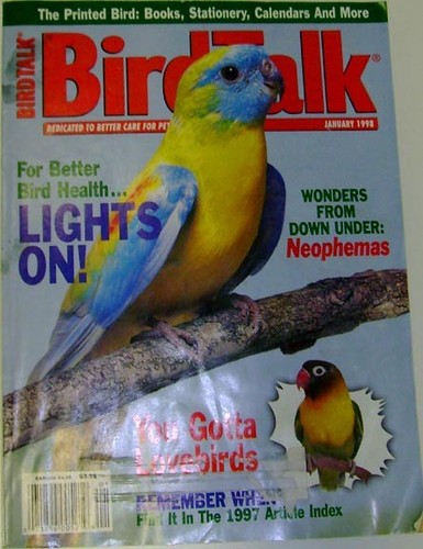 Bird talk magazine jan 98 - ***bird,