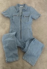 Topshop denim blue short