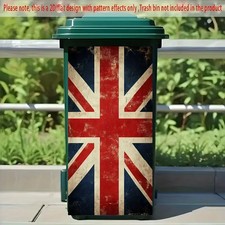 Union Jack wheelie bin sign