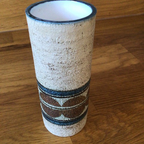 Troika cylinder vase 1970s - cylinder,