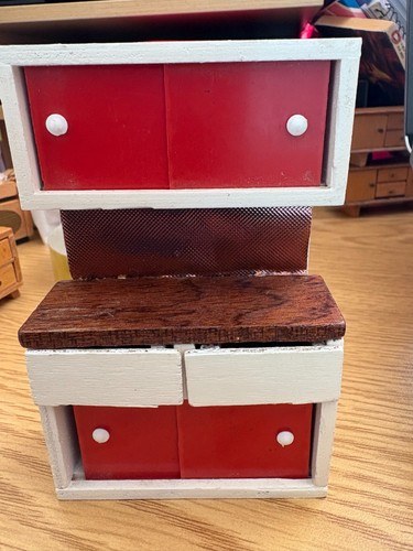 Doll house furniture vintage - doll,