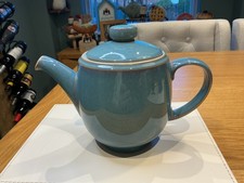DENBY AZURE TEAPOT  STONEWARE