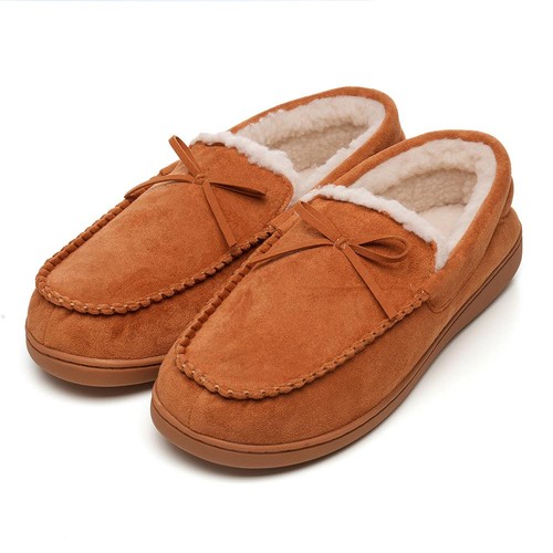 A2z mens tan - moccasin, slippers