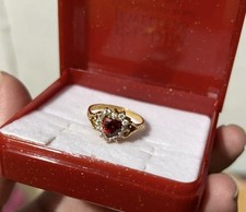 22ct Gold Ring Size O 3.1g 916