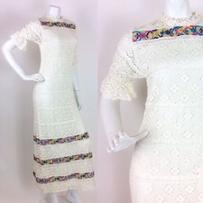 VTG 60S 70S WHITE CREAM