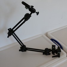 Manfrotto 396B-3 3-Section Double Articulated Arm with Camera Bracket & Clamp