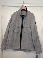 Barbour sandwell casual gents grey shower proof Jacket Size XXL with pockets