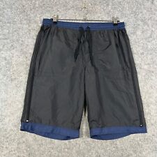 Vintage Nike Shorts Mens Size Medium Black Nylon Packable 90s Nike Swoosh Y2k