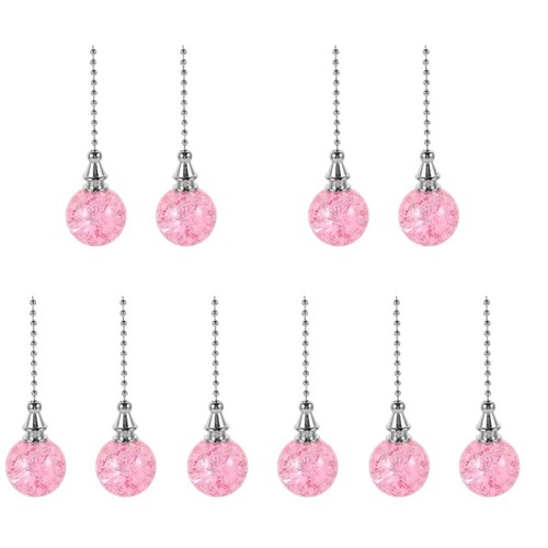 Beaded pull chain pendant - beaded,