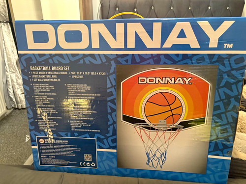 Donnay wall mounted basketball - wall-mounted,