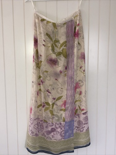 Monsoon silk vintage skirt - skirt,