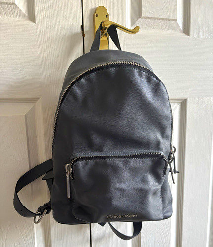 Calvin klein grey backpack - grey,