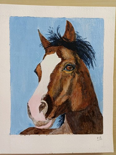 Original signed acrylic - an,