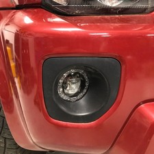LED Front Fog+DRL Lamp bumper light for Suzuki Jimny angel eye spot day running 