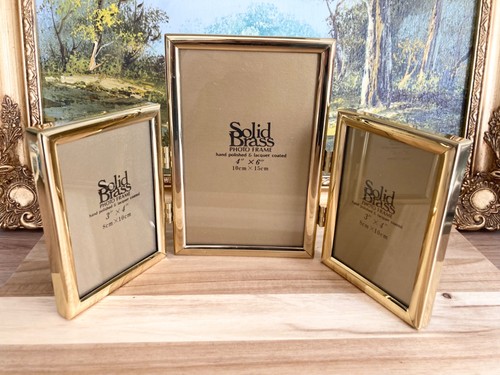 Vintage folding solid brass - solid,