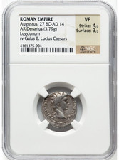 Augustus (27 BC-AD 14). AR