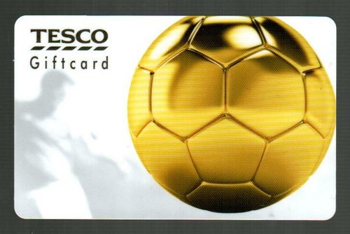 Tesco golden soccer - ),