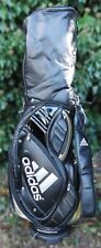 7 Division Adidas Black Carry Trolley Carry Golf Clubs Bag