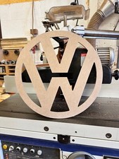 VW Wooden Sign for Garage/Man Cave/Carpet Lining Panels/Craft/Camper,Transporter