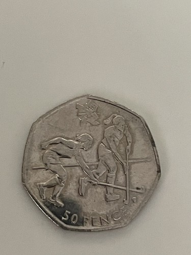 50p coin 2012 - london, olympics