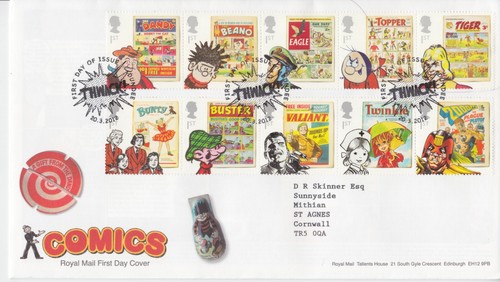 Dundee pmk royal - royal, fdc