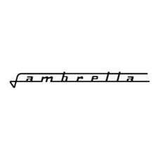 LAMBRETTA SCOOTER STICKER x2 
