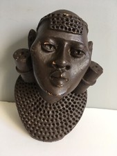 Masai Person Figurine Bust