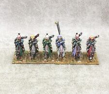 28mm Samurai metal Mounted Samurai Archers x6 Well Painted Dixon Miniature 16837