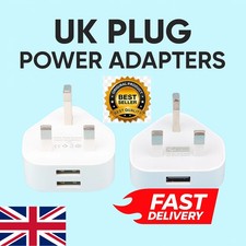 UK Mains 3 Pin Plug Adapter