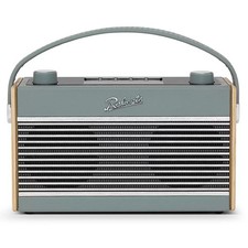 Roberts Rambler BT DAB/DAB+/FM Bluetooth Radio – Retro Style, Duck Egg