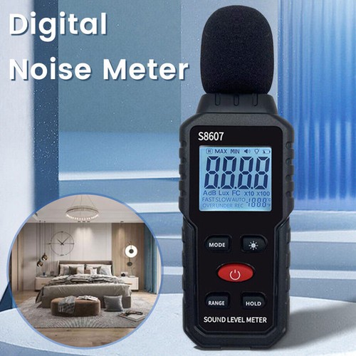 Lcd digital decibel - lcd, meter