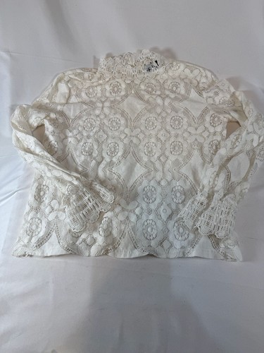 Womens white floral lace - white,