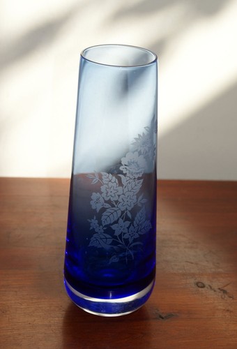 Vintage cobalt blue caithness - blue,