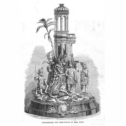 Centrepiece for the mess table - the,