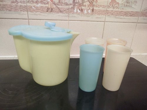 Vintage aqua blue yellow - vintage,