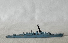 Vintage M789 H.M.S. HMS VIRAGO Small Tri-ang Triang Minic Waterline Ship #E312