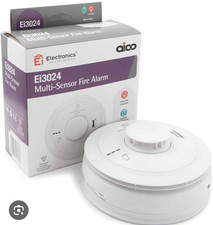 Aico EI3024 Optical Smoke Detector  And Heat Alarm - Expiring 2032